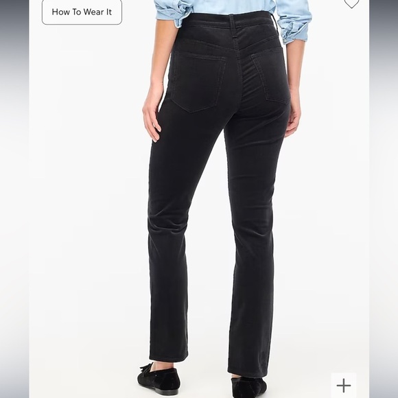 J.CREW Corduroy full-length essential straight pant size 27S - Picture 3 of 12